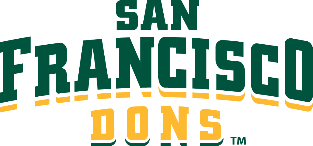 San Francisco Dons 2012-Pres Wordmark Logo 01 iron on paper